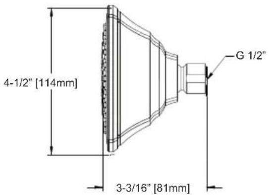 TOTO TS301A55 - ROUGH-IN DIMENSIONS / DIMENSIONES PRELIMINARES / DIMENSIONS BRUTE - 1