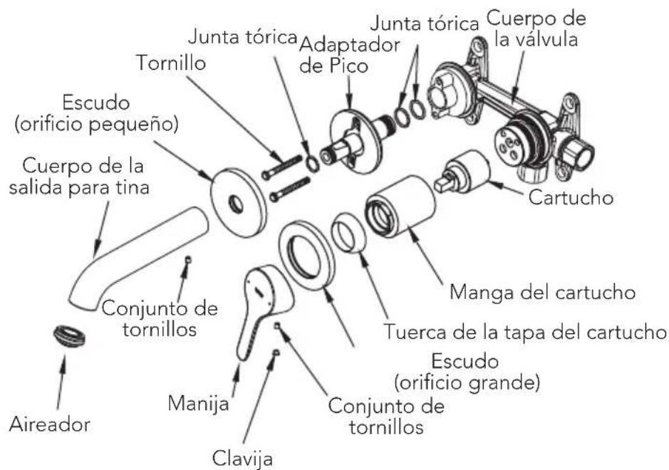 TOTO TLS01309U - PIEZAS INCLUDES - 1