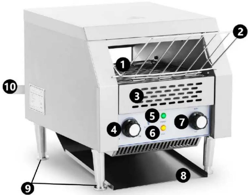 Royal Catering RC-CT001 - Jrenginio aprašymas - 1