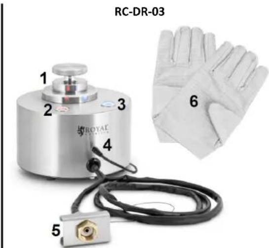 Royal Catering RC-DR-02 - Opis urządzenia - 2