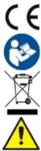 Royal Catering RCSBW-2 - Merkkien selitys - 1