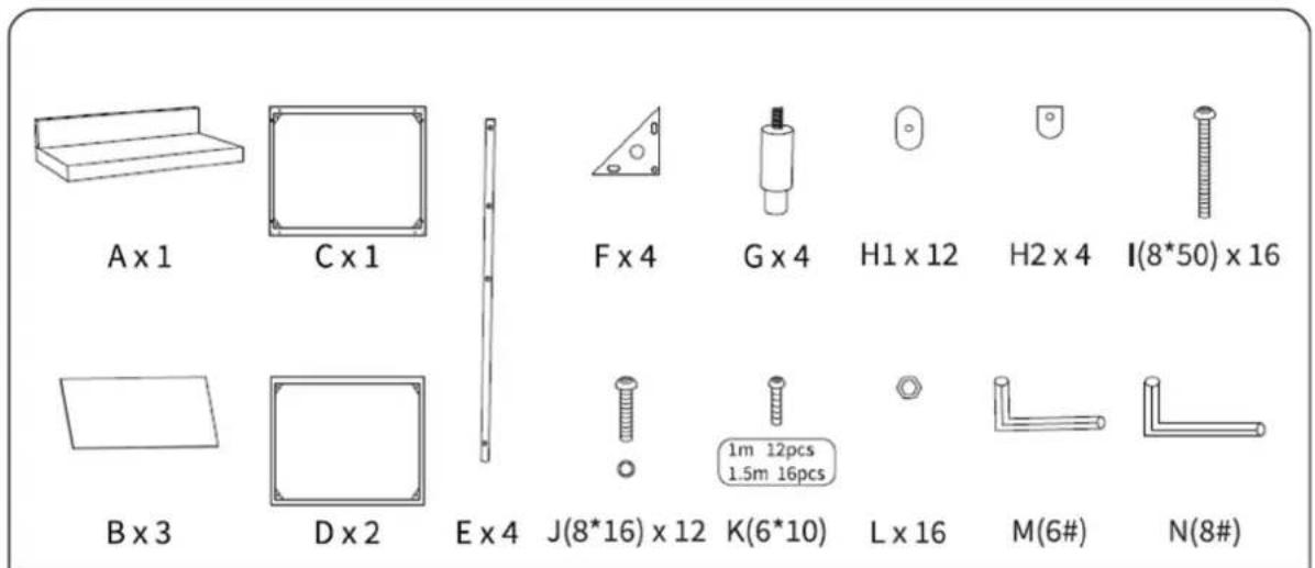 Royal Catering RCSBW-2 - MONTERINGSDIAGRAM - 1