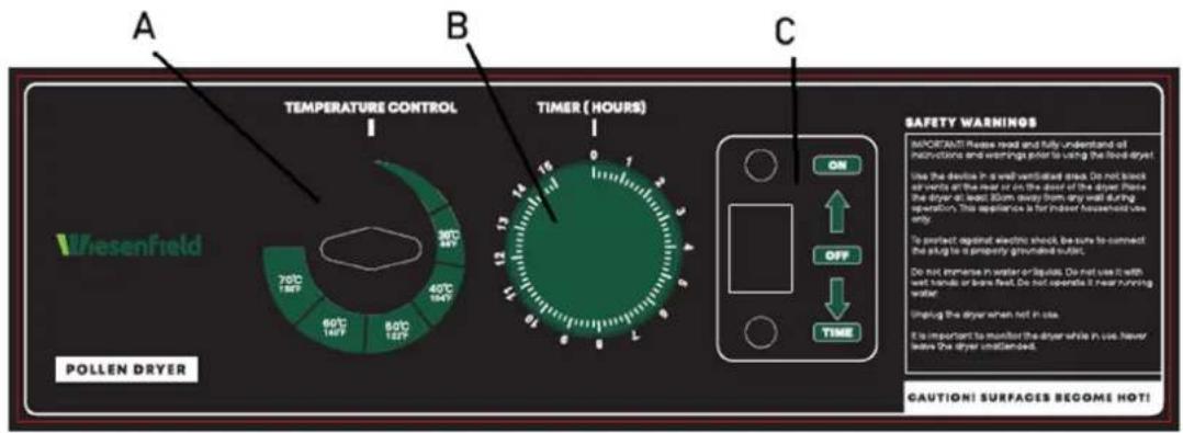 Wiesenfield WIE-PD-110 - Panel operacyjny - 1