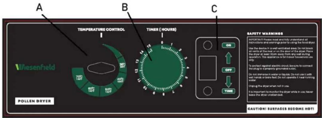 Wiesenfield WIE-PD-110 - Pannello operativo - 1