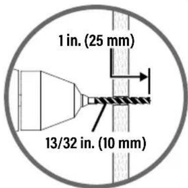 SANUS WSBWM1-B2 - DRILL DRYWALL - 3