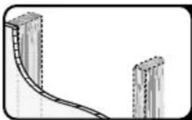 SANUS WSBWM1-B2 - Follow the step for your wall type: - 2