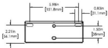 SANUS WSBWM1-B2 - DIMENSIONS - 1