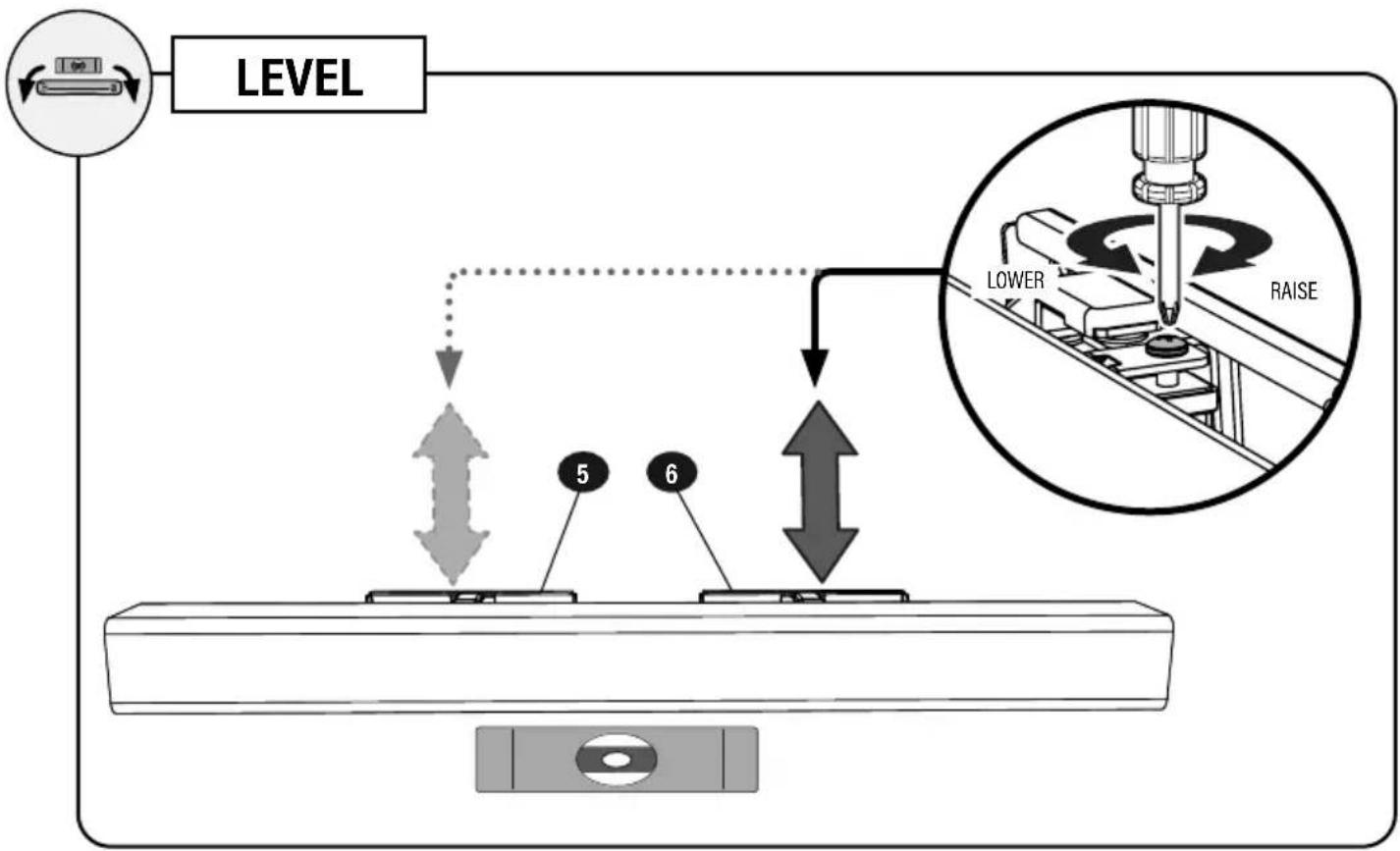 SANUS WSBWM1-B2 - ADJUSTMENTS - 1