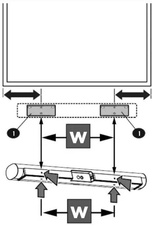 SANUS WSBWM1-B2 - WIDTH LOCATION - 2