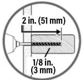 SANUS WSBWM1-B2 - ▲ CAUTION: Avoid potential personal injury or property damage! - 7