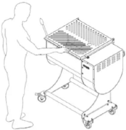 Royal Catering RCFW-50-PRO - Darbo padètis - 1