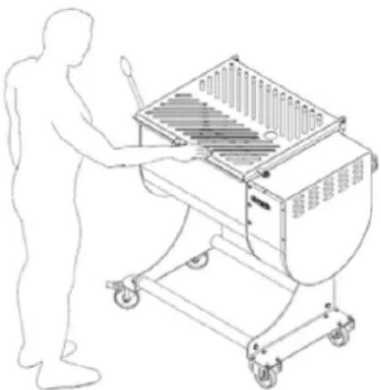 Royal Catering RCFW-50-PRO - Förberedelser för användning - 1