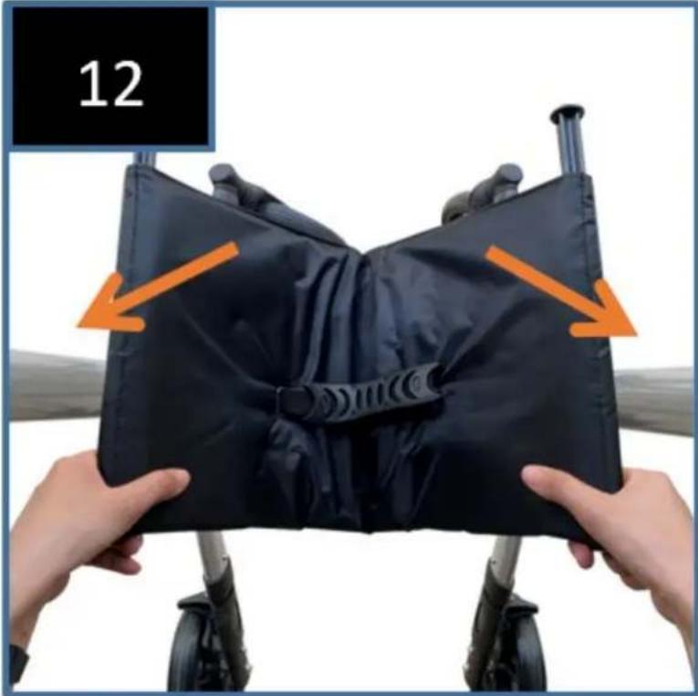 Uniprodo UNI_ROLL_05 F - Rollator uitvouwen - 1