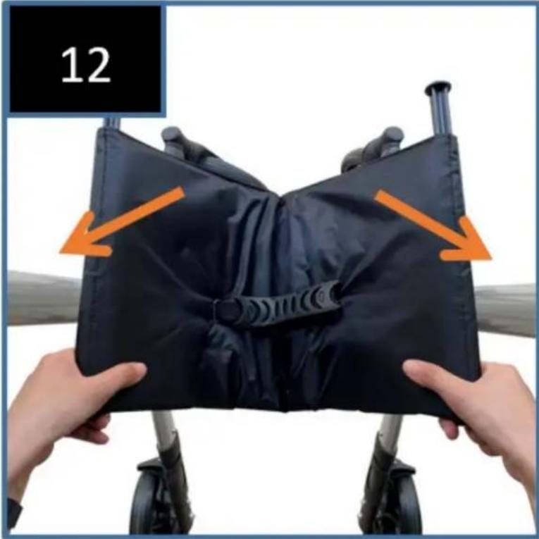 Uniprodo UNI_ROLL_05 F - Unfolding the rollator - 1