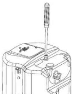 JBL Control 414C/T - Schritt 6 – Schließen und Sichern der - 1