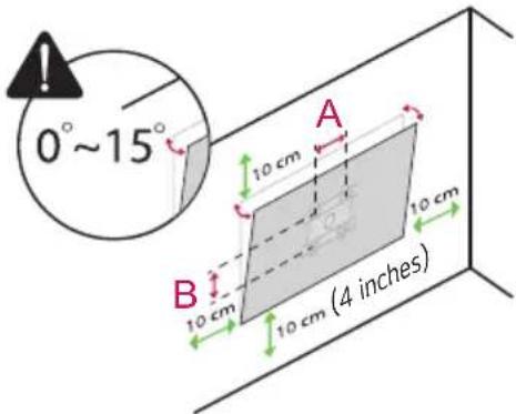 LG 65UK777H0UD - Wall Mounting Bracket - 1