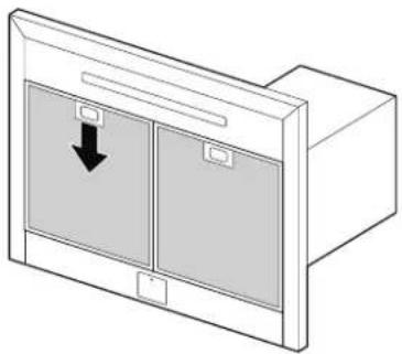 LG LSHD3080WH - Removing Mesh Filters - 1