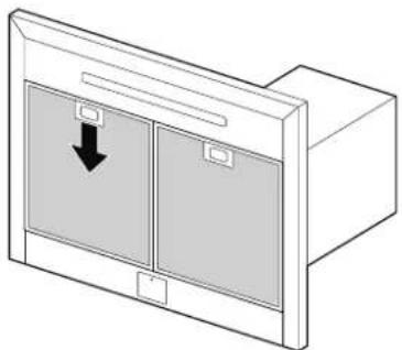 LG LSHD3080WH - Retirer les filtres à mailles - 1