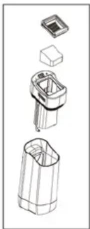 DOMO DO253SW - WATERRESERVOIR VOOR VUIL WATER REINIGEN - 2