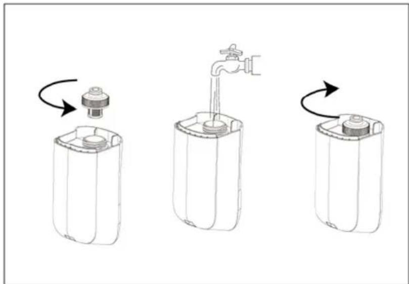 DOMO DO253SW - FILL THE WATER RESERVOIR BEFORE USE - 2
