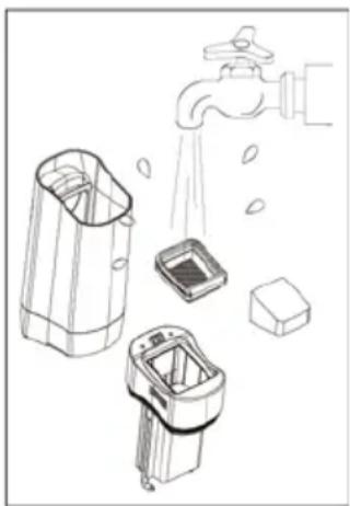 DOMO DO253SW - WATERRESERVOIR VOOR VUIL WATER REINIGEN - 3