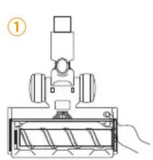 Yaber P20 - Clean the Brush Roller - 1