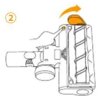 Yaber P20 - Clean the Brush Roller - 2