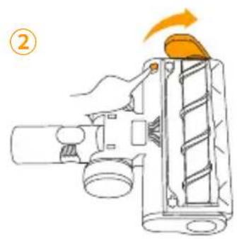 Yaber P20 - Nettoyer la Brosse à Nouleau - 2