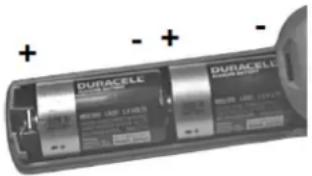 INFICON AST100 - Installazione delle batterie alcaline - 1