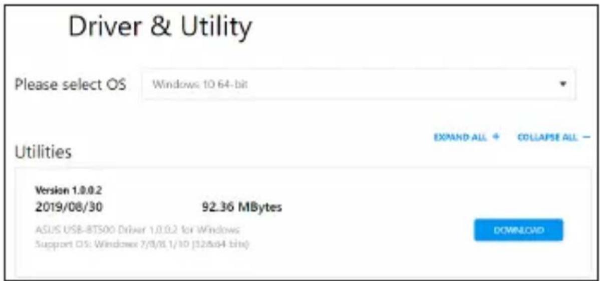 ASUS USB-BT600 - Driver Installation - 1
