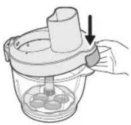 PHILIPS HR1504 - Putotāja diska izmantošana - 5