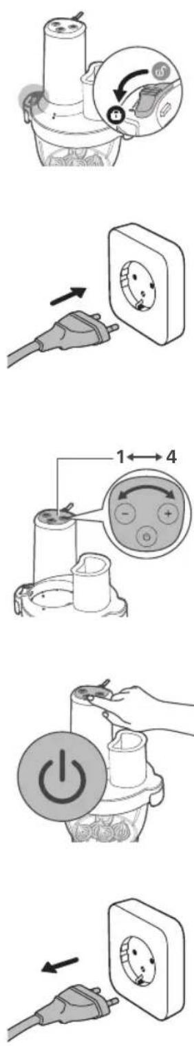 PHILIPS HR1504 - Limpie y seque la tapa. - 3