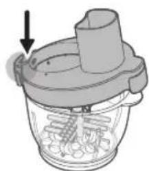 PHILIPS HR1504 - A fokhagymahámozó használata - 7