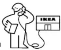 IKEA NILSBYN - Hvernig hafa skal samband við okkur ef pú parfnast aðstoðar - 1