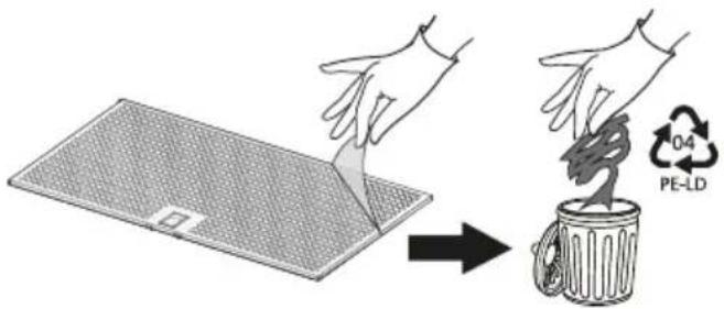 IKEA NILSBYN - Onderhoud van het vetfilter: - 2