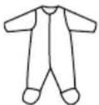 IKEA GULDVÄVARE 705.885.44 - 尺寸、衣服和溫度參考 - 5