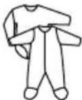IKEA GULDVÄVARE 705.885.44 - 尺码、服装和温度指南 - 6