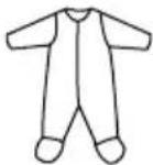 IKEA GULDVÄVARE 705.885.44 - 尺码、服装和温度指南 - 5