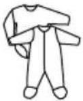 IKEA GULDVÄVARE 105.885.56 - 尺码、服装和温度指南 - 6