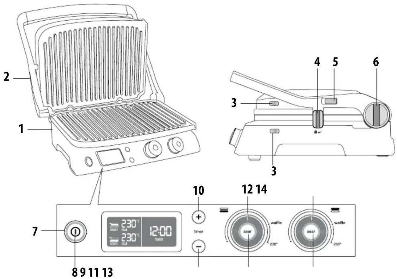 BRAUN MultiGrill 9 CG 9047 - 14