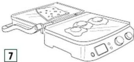 BRAUN MultiGrill 9 CG 9047 - Nyitott pozíció (teljesen nyitott) - 4