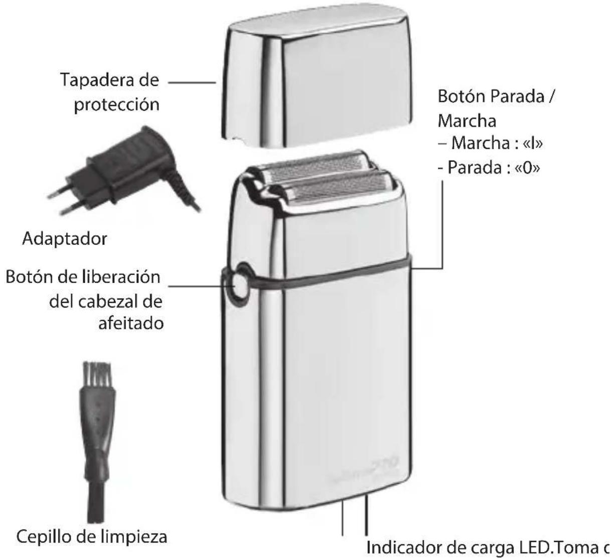 BABYLISS Pro 4Artists FOILFX02 - RETIRADA DE LA BATERÍA - 2