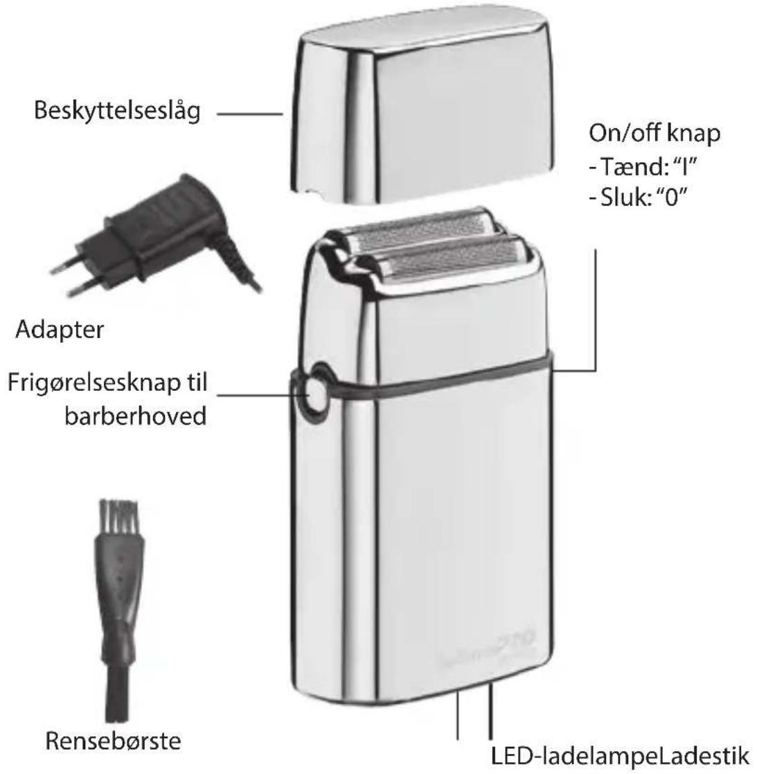 BABYLISS Pro 4Artists FOILFX02 - UDTAGELSE AF BATTERIER - 2
