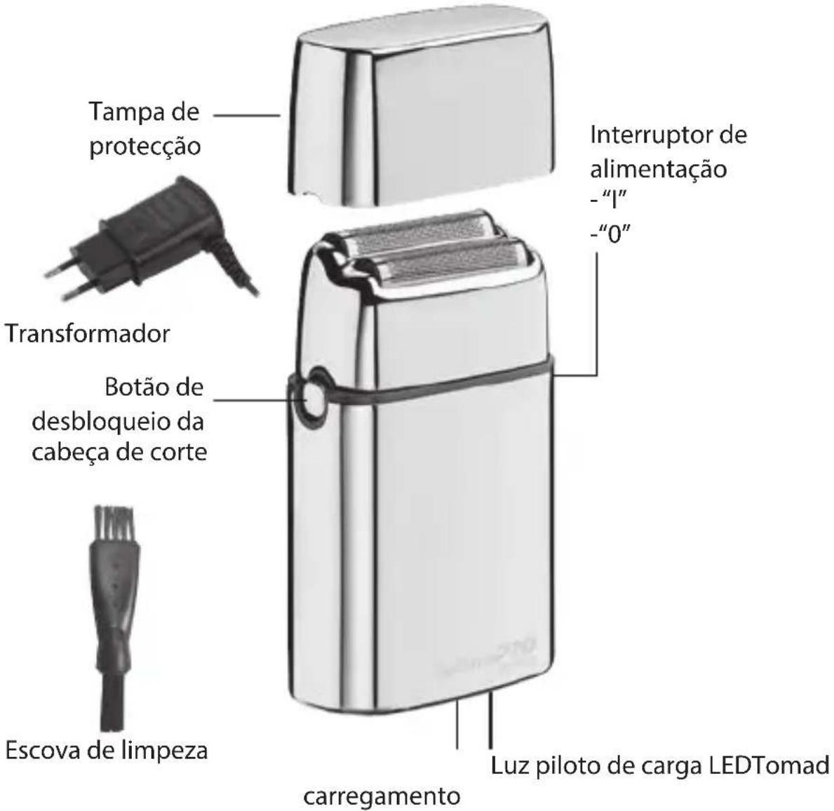 BABYLISS Pro 4Artists FOILFX02 - REMOÇÃO DAS BATERIAS - 2