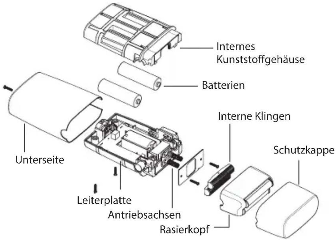 BABYLISS Pro 4Artists FOILFX02 - ENTFERNEN DER BATTERIEN - 1