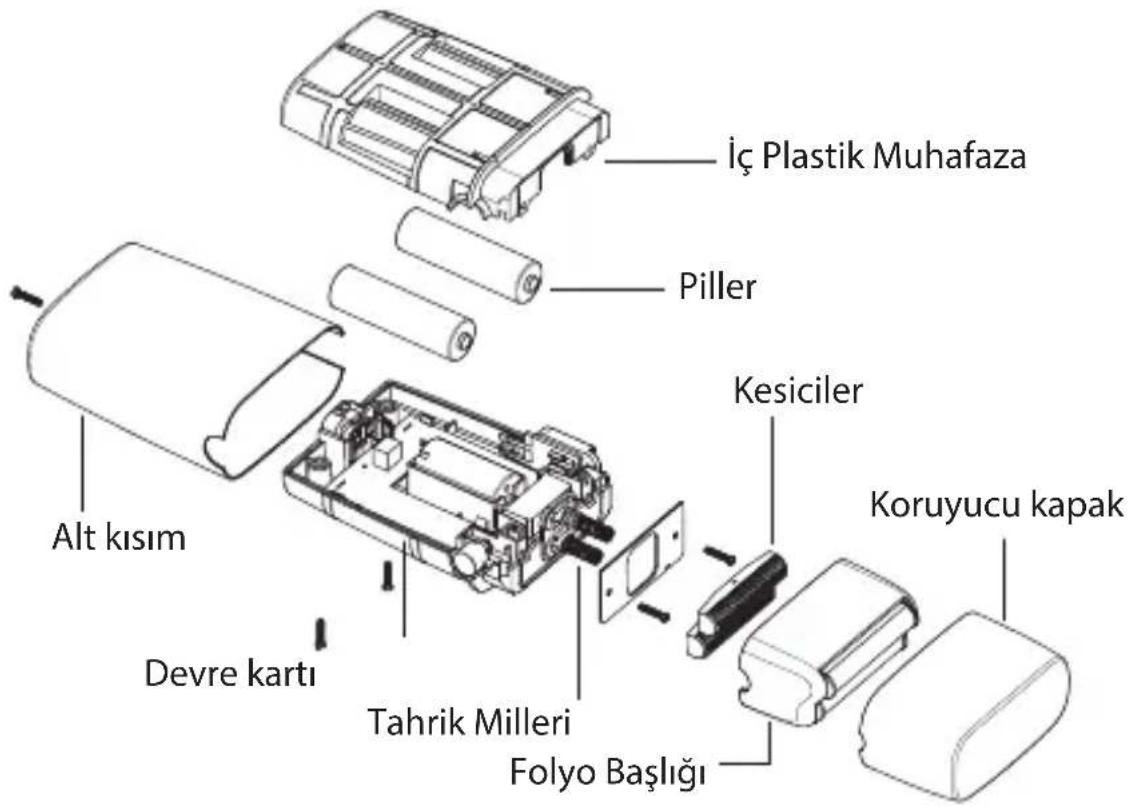 BABYLISS Pro 4Artists FOILFX02 - PİLLERİN ÇIKARILMASI - 1
