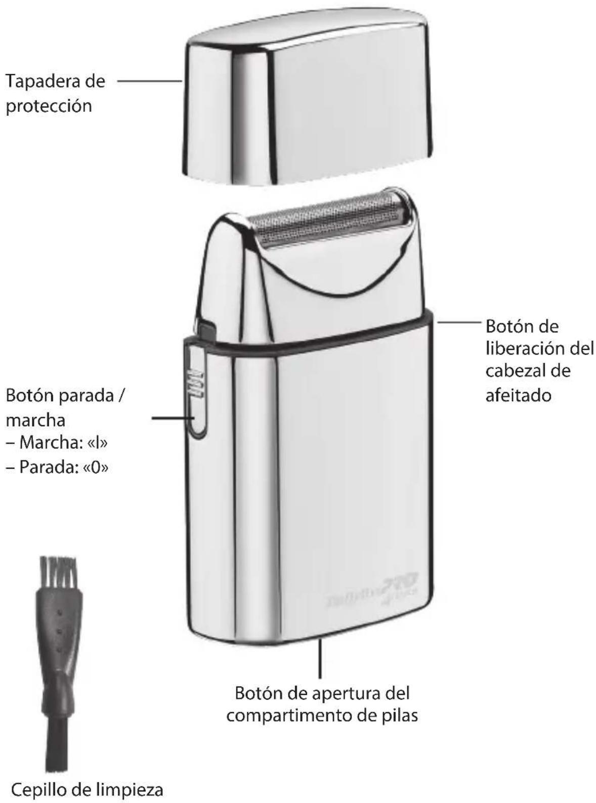 BABYLISS Pro 4Artists FOILFX01 - AFEITADORA SIN CABLE DE UNA LÁMINA FIL FXFS1E - 1
