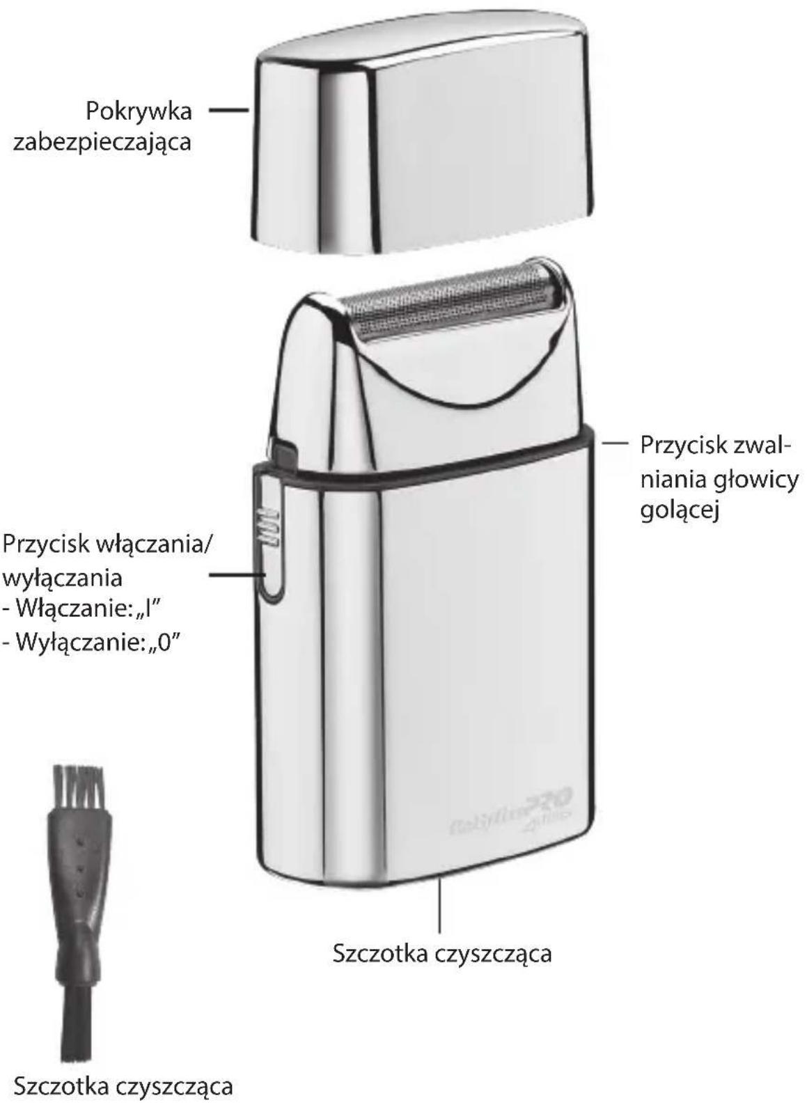 BABYLISS Pro 4Artists FOILFX01 - GOLARKA BEZPRZEWODOWA Z OSTRZEM POJEDYNCZYM FXFS1E - 1