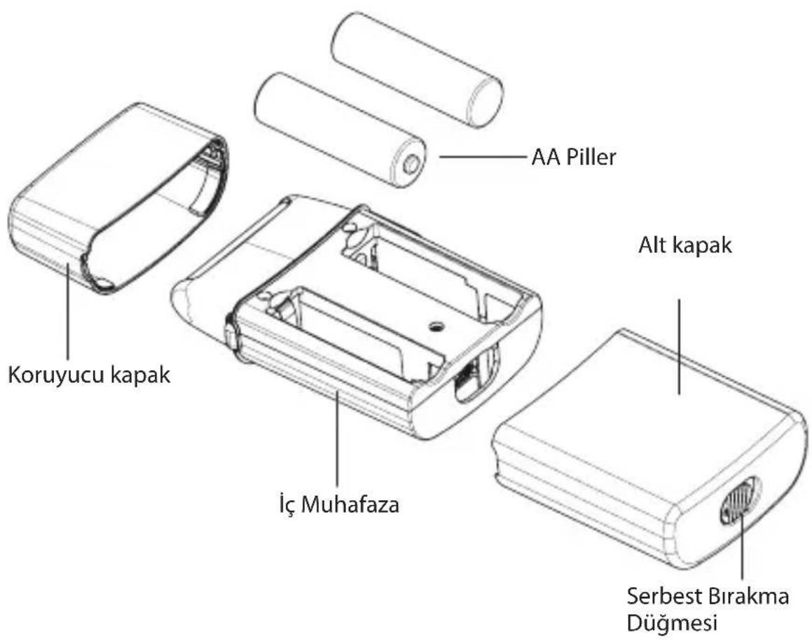 BABYLISS Pro 4Artists FOILFX01 - PİLLERİN ÇIKARILMASI - 1