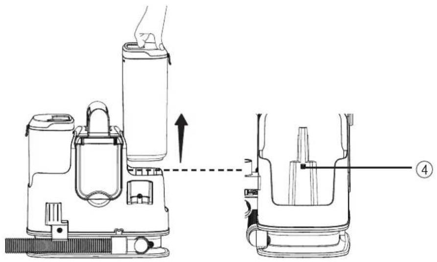 Vacmaster DSCC2401 0101 - Vaciar el tanque de agua sucia - 1